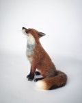 Needle felted fox sculpture | 여우