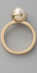 주식회사 바니주얼리 | Rachel Leigh Jewelry Society Single Pearl Ring | SHOPBOP #ContemporaryGoldJewellery | 쥬얼리, 팔찌, 반지