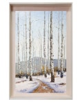 Shin _Jae Heung 자작나무 숲 (Birch Forest)~ 인제 원대리 자작나무 숲/ Palette Knife By oil painting/#유트브채널(신재흥) - 2023...
