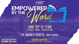Empowered By the Word with Elder Gerald Scott Sr. | June 25, 2024 - YouTube Empowered By the Word with Elder Gerald Scott Sr....