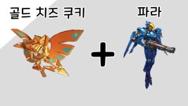 골드파라포천 | 옵치2 파라에게 쿠키런 골드치즈 쿠키 스킨이 나온다면