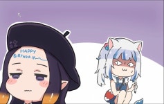 버추버 이마가 넓은 나