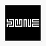 성신머리방 | "Modern Stylish Sophisticated Dune White Text Based Design " Sticker by Vserica | Redbubble Modern Stylish Sophisticated Dune...