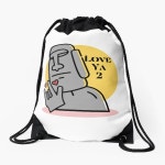 (Love Ya!- in Latin) " Drawstring Bag for Sale by sandpiperstudio | Redbubble "VOS AMO! (Love Ya!- in Latin) " Drawstring Bag...