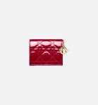 디올(Dior) | 디올 체리 레드 페이턴트 까나쥬 레이디 미니 지갑 S0178OVRB M323 Lady Gardenia 지갑S0178OVRB_M323 155288871 | 트렌비