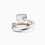 티파니앤코(Tiffany & Co) | 티파니앤코 러브스트럭 하트 태그 반지 실버 로즈골드 실버/18k 70999358 44402492 | 트렌비
