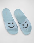 몰로-스마일리 슬리퍼 샌들 Kid's Zhappy Winky Smiley... 몰로-스마일리 슬리퍼 샌들 Kid's Zhappy Winky Smiley Slide...
