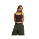코튼온(Cotton On) | 코튼온 여성 홀드 미 캐미솔 Women's Hold Me Cami 22815812 Dark oak 145668020 | 트렌비