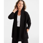 스타일앤코(Style & Co) | 스타일앤코 페티트 솔리드 럭스소프트 플리스 가디건 쁘띠 Petite Solid Luxsoft Fleece Cardigan...