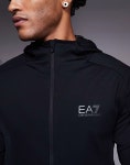 제이엔지이에이 | 이에이세븐(EA7) | 이에이세븐 블랙 로고 후드티 Armani Vigor Kapuzenjacke in Schwarz mit Logo 209031972SCHWARZ 149904853 | 트렌비