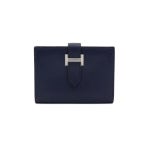 에스엠제이파트너스 | 에르메스(Hermes) | 에르메스 앱송 은장 베안 카드반지갑 가로 10cm 세로 7.5cm 블루 컬러 aa57020 중고 152316267 | 트렌비