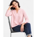 스타일앤코(Style & Co) | 스타일앤코 여성 럭스소프트 플리스 스웨트셔츠 스웻셔츠 Women's LuxLounge Fleece Sweatshirt...