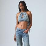 리바이스(Levis) | 리바이스 로드 원 헐터 탑 0065S0000 Levi's® Pride Road Worn Halter Top 156010962 | 트렌비
