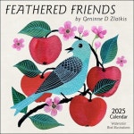 알라딘: Feathered Friends 2025 Wall Calendar: Watercolor Bird Illustrations by Geninne Zlatkis (Wall) Feathered Friends 2025...