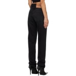 VETEMENTS 브이티엠앤티에스 여성 블랙 자수 데님 진 241254F069004 - 에누리 가격비교