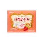 밀크크림제과제빵강의 | 크라운제과 크라운 산도 딸기크림치즈 스윗밀크 - 에누리 가격비교