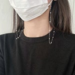 (써지컬)🤍진주체인 마스크스트랩 | 아이디어스 - 핸드메이드, 수공예, 수제 먹거리 (써지컬)🤍진주체인 마스크스트랩