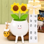 돈들어오는 해바라기 개업화분🌻개업선물 집들이선물 | 아이디어스 돈들어오는 해바라기 개업화분🌻개업선물 집들이선물