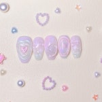 🫧하트빔 🫧 아티네일🧸 수제네일팁 ✨ | 아이디어스 🫧하트빔 🫧 아티네일🧸 수제네일팁 ✨