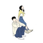 라인드로잉 추억 기록 :) 나만의 특별한 그날💛 | 아이디어스 라인드로잉 추억 기록 :) 나만의 특별한 그날💛