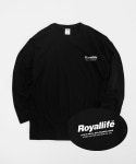 로얄라이프(ROYALLIFE) RLL403 스트릿 컬쳐 롱 슬리브 - 블랙 - 19,500 | 무신사 스토어
