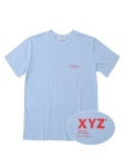 엑스와이지(XYZ) UNISEX LOGO T-SHIRT - SKY BLUE - 사이즈 & 후기 | 무신사