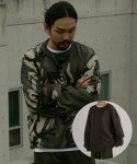 자토(ZATO) 오버핏 양면 맨투맨 - charcoal - 사이즈 & 후기 | 무신사