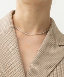 티에드헤어살롱 | 티에드(TIEDE) Three line Choker Necklace - 후기 | 무신사