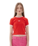 커렌트픽스 - 관악구 승방길 27 | 픽스낫띵(FIX NOTHING) F RINGER CROP T(ORANGE) - 49,000 | 무신사 스토어