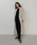 케리에르(CARRIERE) PURE LINEN BELTED COAT - 사이즈 & 후기 | 무신사