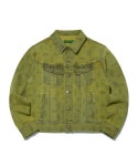 어피스오브케이크(APIECEOFCAKE) FLIP Denim Trucker Jacket_Mustard Gold - 사이즈 & 후기 | 무신사