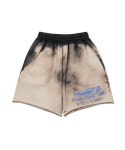 브릭(BRICK) MARBLE WASH SLOGAN SWEAT SHORTS - 사이즈 & 후기 | 무신사