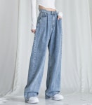 머스트잇(MUSTIT) - 어반드레스 AVANDRESS 2/22 배송 BUCKLE WIDE 덴 DEN아임 IM 피에이 PAN티에스 TS STONE LIGHTBLUE
