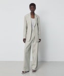 아헤(AHE) BUTTONLESS LINEN SET-UP_LIGHT BEIGE - 245,100 | 무신사 스토어