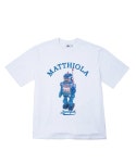 마티올라(MATTHIOLA) JACK TEE WHITE - 38,400 | 무신사 스토어