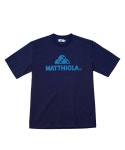 마티올라(MATTHIOLA) BIG TRIPLE BUD TEE NAVY - 24,000 | 무신사 스토어