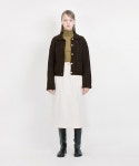 제이앤루(JANDLOO) corduroy banding skirt cream - 98,000 | 무신사 스토어