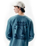 빅웨이브 컬렉티브(BIGWAVE COLLECTIVE) ICONIC SUMMER LONG SLEEVE T-SHIRT (HORIZON BLUE) - 사이즈 & 후기 | 무신사