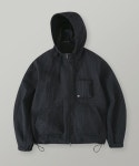 라퍼지스토어(LAFUDGESTORE) 로빈 후드 윈드 자켓_Check Navy - 사이즈 & 후기 | 무신사