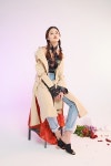 라스트나잇무비(LAST NIGHT MOVIE) floral pattern black scarf - 사이즈 & 후기 | 무신사