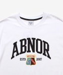 앱놀머씽(ABNORMALTHING) ATC 쉴드 티셔츠 화이트 (ATC SHIELD T-SHIRT WHITE) - 사이즈 & 후기 | 무신사