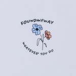 주식회사 파운드마이웨이 | 파운드마이웨이(FOUND MY WAY) FMW Flower Logo T-shirt - white - 사이즈 & 후기 | 무신사