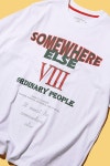 오디너리피플(ORDINARY PEOPLE) ORDINARY SOMEWHERE WHITE T-SHIRT - 43,000원 | 무신사 스토어