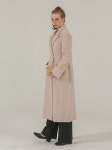 브로우엔드(BROW END) 벨라인 오버 롱 코트 - 베이지 핑크 - 359,000원 | 무신사 스토어