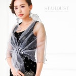 (주)전일본트랜드 | Dress shop GIRL: 전 주 진주 첨부의 시류가 빛나는 별을 담가 부드럽게 파티 숄 드레스에 맞게 귀여운 ♪ | 라쿠텐 일본 Dress shop GIRL: 전 주...