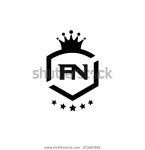 씨엔엘에프앤씨부평 | Fn Logo 스톡 벡터(로열티 프리) 672687682