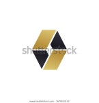혁신적인 초기 AV 로고 설계 스톡 벡터(로열티 프리) 1679523133