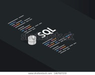 SQL, 구조 쿼리 언어 데이터베이스 프로그래밍 스톡 벡터(로열티 프리) 1467927233