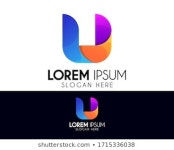 헤게에프앤비 | U text ribbon font 이미지, 스톡 사진 및 벡터 | Shutterstock