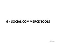 6 dimensions of social commerce | PDF 6 dimensions of social commerce